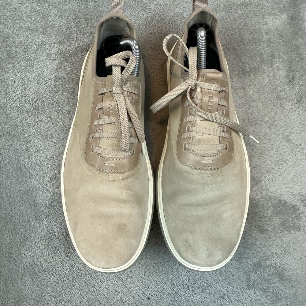 Cole Haan Zerogrand Men's Tan Suede Casual‎ Lace Up Shoes Size 10 - Picture 2 of 9